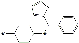 4-{[furan-2-yl(phenyl)methyl]amino}cyclohexan-1-ol Structure