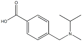 4-{[methyl(propan-2-yl)amino]methyl}benzoic acid|4-{[甲基(丙-2-基)氨基]甲基}苯甲酸