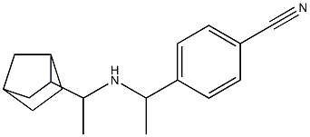 4-{1-[(1-{bicyclo[2.2.1]heptan-2-yl}ethyl)amino]ethyl}benzonitrile
