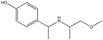 4-{1-[(1-methoxypropan-2-yl)amino]ethyl}phenol