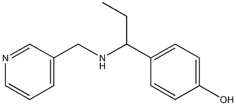  4-{1-[(pyridin-3-ylmethyl)amino]propyl}phenol