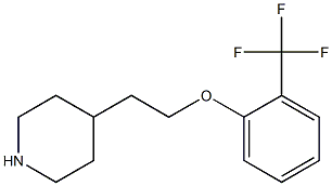 4-{2-[2-(trifluoromethyl)phenoxy]ethyl}piperidine