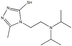 4-{2-[bis(propan-2-yl)amino]ethyl}-5-methyl-4H-1,2,4-triazole-3-thiol