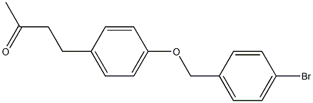  4-{4-[(4-bromobenzyl)oxy]phenyl}butan-2-one