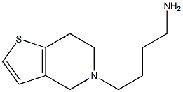 4-{4H,5H,6H,7H-thieno[3,2-c]pyridin-5-yl}butan-1-amine Structure