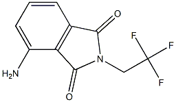 4-amino-2-(2,2,2-trifluoroethyl)-2,3-dihydro-1H-isoindole-1,3-dione Structure