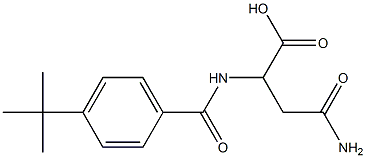 4-amino-2-[(4-tert-butylbenzoyl)amino]-4-oxobutanoic acid