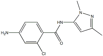 4-amino-2-chloro-N-(1,3-dimethyl-1H-pyrazol-5-yl)benzamide