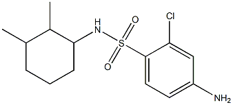 4-amino-2-chloro-N-(2,3-dimethylcyclohexyl)benzene-1-sulfonamide