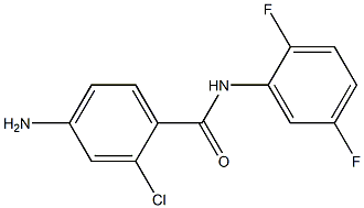 4-amino-2-chloro-N-(2,5-difluorophenyl)benzamide 结构式