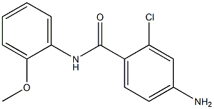 4-amino-2-chloro-N-(2-methoxyphenyl)benzamide|