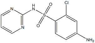 4-amino-2-chloro-N-(pyrimidin-2-yl)benzene-1-sulfonamide