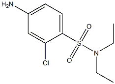  4-amino-2-chloro-N,N-diethylbenzene-1-sulfonamide