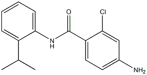 4-amino-2-chloro-N-[2-(propan-2-yl)phenyl]benzamide