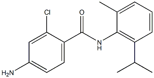 4-amino-2-chloro-N-[2-methyl-6-(propan-2-yl)phenyl]benzamide