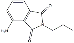 4-amino-2-propyl-2,3-dihydro-1H-isoindole-1,3-dione,,结构式