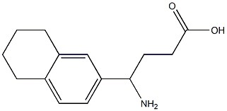 4-amino-4-(5,6,7,8-tetrahydronaphthalen-2-yl)butanoic acid