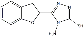  4-amino-5-(2,3-dihydro-1-benzofuran-2-yl)-4H-1,2,4-triazole-3-thiol