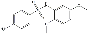 4-amino-N-(2,5-dimethoxyphenyl)benzene-1-sulfonamide|