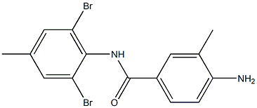 4-amino-N-(2,6-dibromo-4-methylphenyl)-3-methylbenzamide|