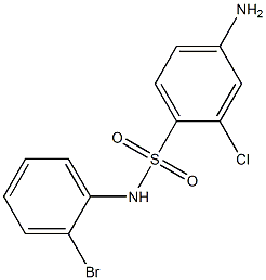 4-amino-N-(2-bromophenyl)-2-chlorobenzene-1-sulfonamide