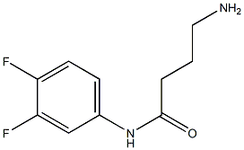  4-amino-N-(3,4-difluorophenyl)butanamide