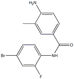  4-amino-N-(4-bromo-2-fluorophenyl)-3-methylbenzamide