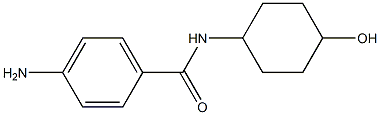 4-amino-N-(4-hydroxycyclohexyl)benzamide Structure