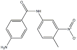 4-amino-N-(4-methyl-3-nitrophenyl)benzamide Structure