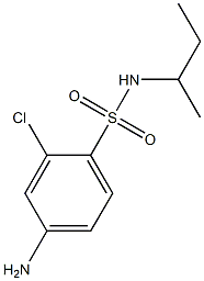 4-amino-N-(butan-2-yl)-2-chlorobenzene-1-sulfonamide
