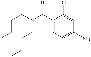 4-amino-N,N-dibutyl-2-chlorobenzamide Structure