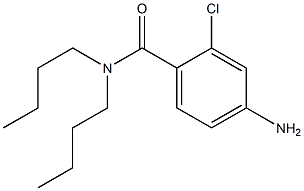  4-amino-N,N-dibutyl-2-chlorobenzamide