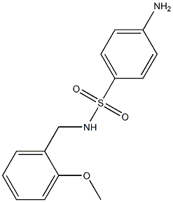 4-amino-N-[(2-methoxyphenyl)methyl]benzene-1-sulfonamide