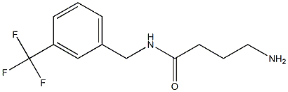  4-amino-N-[3-(trifluoromethyl)benzyl]butanamide