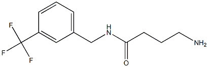 4-amino-N-[3-(trifluoromethyl)benzyl]butanamide