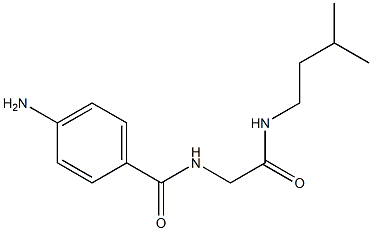  4-amino-N-{2-[(3-methylbutyl)amino]-2-oxoethyl}benzamide