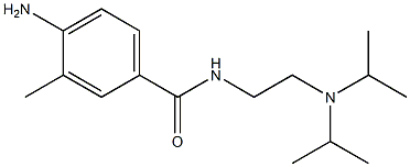 4-amino-N-{2-[bis(propan-2-yl)amino]ethyl}-3-methylbenzamide