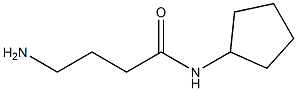 4-amino-N-cyclopentylbutanamide