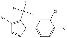 4-bromo-1-(3,4-dichlorophenyl)-5-(trifluoromethyl)-1H-pyrazole