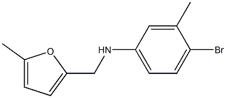 4-bromo-3-methyl-N-[(5-methylfuran-2-yl)methyl]aniline