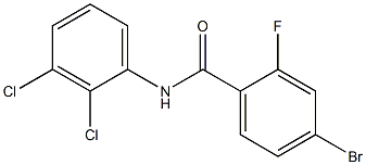 4-bromo-N-(2,3-dichlorophenyl)-2-fluorobenzamide|