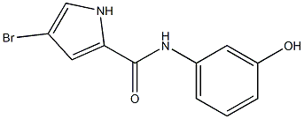 4-bromo-N-(3-hydroxyphenyl)-1H-pyrrole-2-carboxamide
