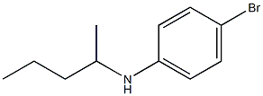 4-bromo-N-(pentan-2-yl)aniline 化学構造式