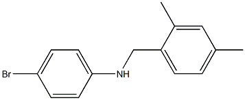 4-bromo-N-[(2,4-dimethylphenyl)methyl]aniline