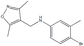  4-bromo-N-[(3,5-dimethyl-1,2-oxazol-4-yl)methyl]-3-methylaniline