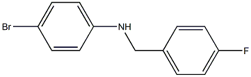 4-bromo-N-[(4-fluorophenyl)methyl]aniline