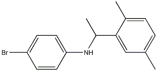 4-bromo-N-[1-(2,5-dimethylphenyl)ethyl]aniline