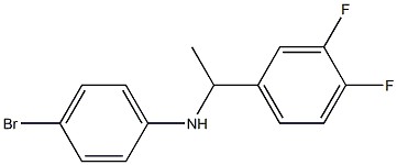 4-bromo-N-[1-(3,4-difluorophenyl)ethyl]aniline|