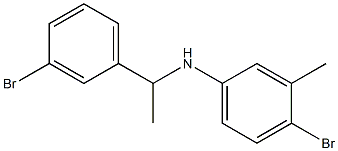 4-bromo-N-[1-(3-bromophenyl)ethyl]-3-methylaniline