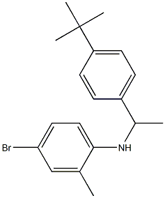 4-bromo-N-[1-(4-tert-butylphenyl)ethyl]-2-methylaniline